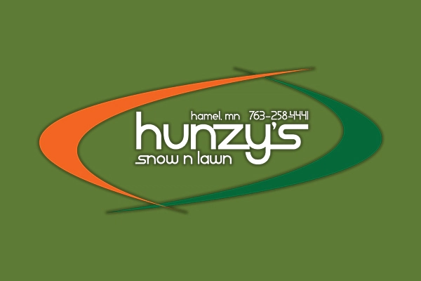 Hunzy's snow n lawn Logo
