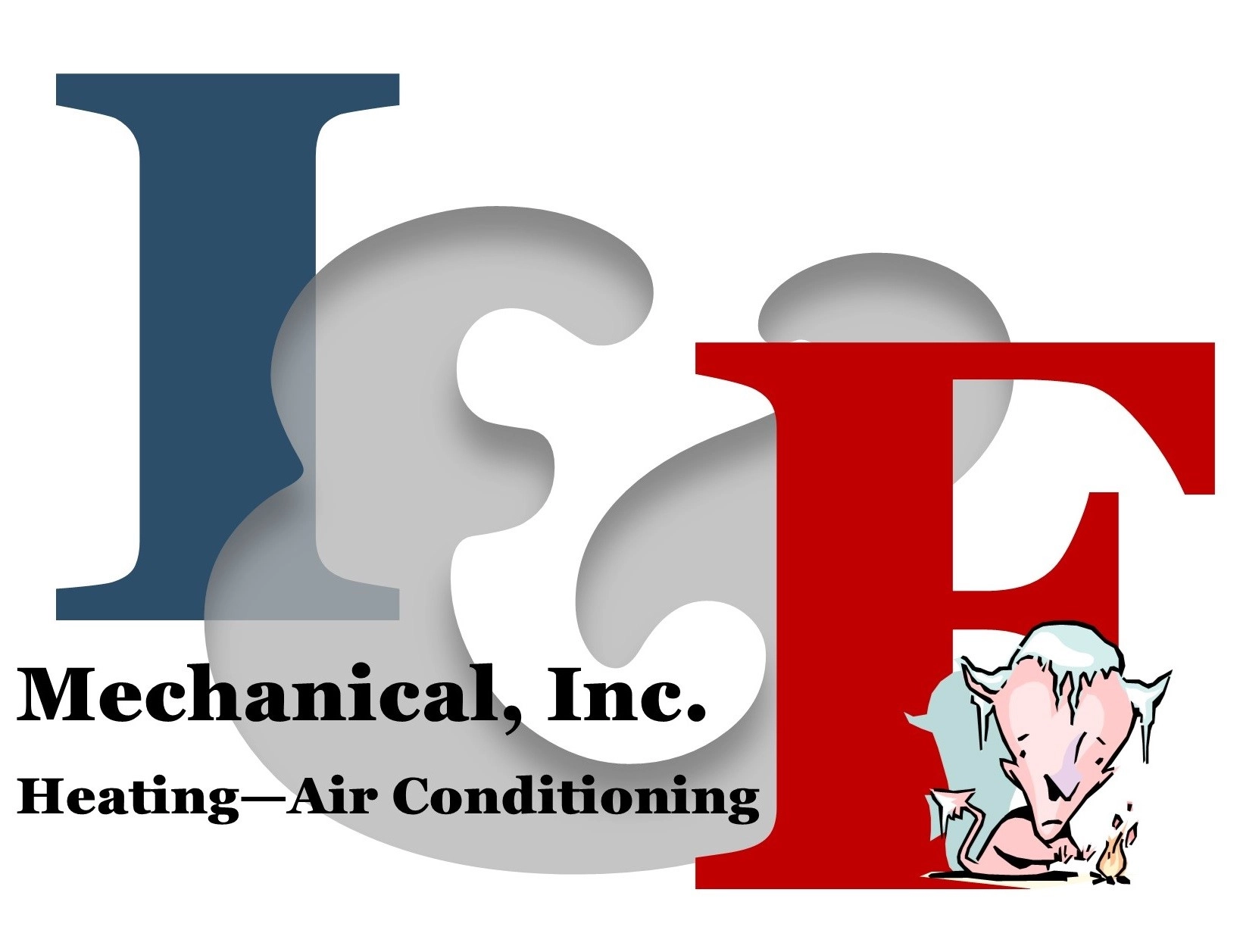 Ice & Fire Mechanical Logo