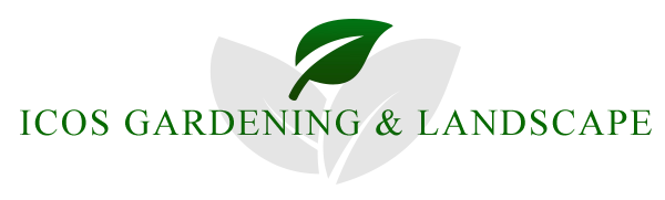 Icos Gardening Landscape Logo
