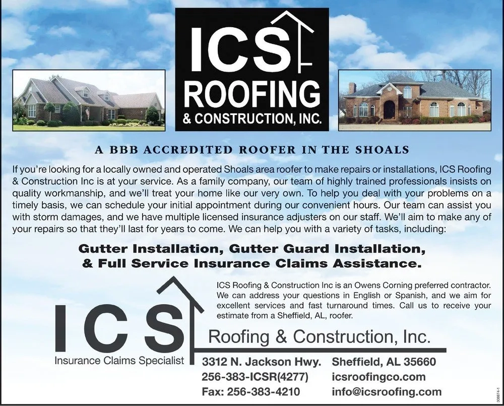 ICS Roofing & Construction Inc Logo