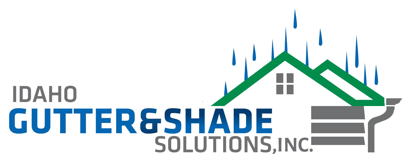 idaho gutter & shade solutions , inc . Logo