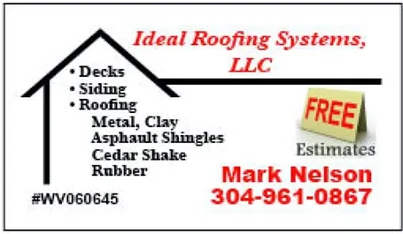 Ideal Roofings Systems, LLC Logo
