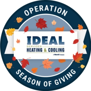 Ideal Services Heating & Cooling Logo