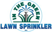 In The Green Lawn Sprinkler Logo