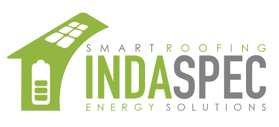Indaspec Smart Roofing and Energy Solutions Logo