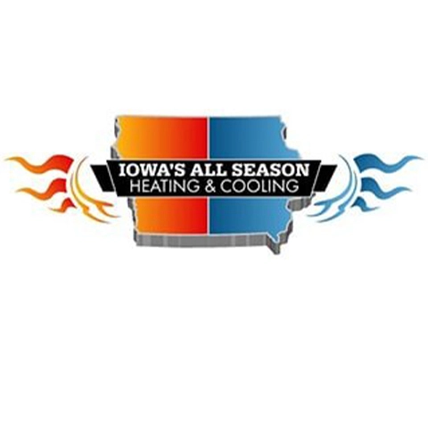 Iowa's All Season Heating & Cooling Logo