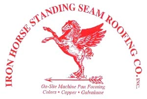 Ironhorse Standing Seam Roofing Logo