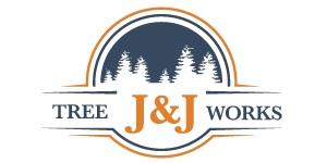 J & J Tree Works the Arbor Barber Logo