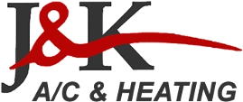 J & K A/C & HEATING Logo