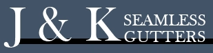 J & K Seamless Gutters Logo