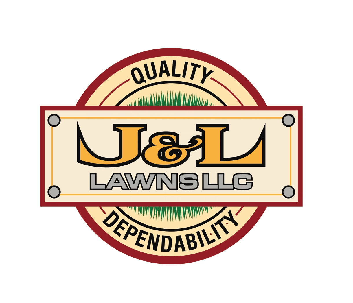 J and L Lawns Logo