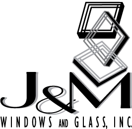 J & M Windows and Glass Logo