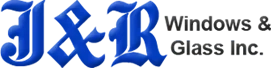 J & R Windows & Glass Inc. Logo