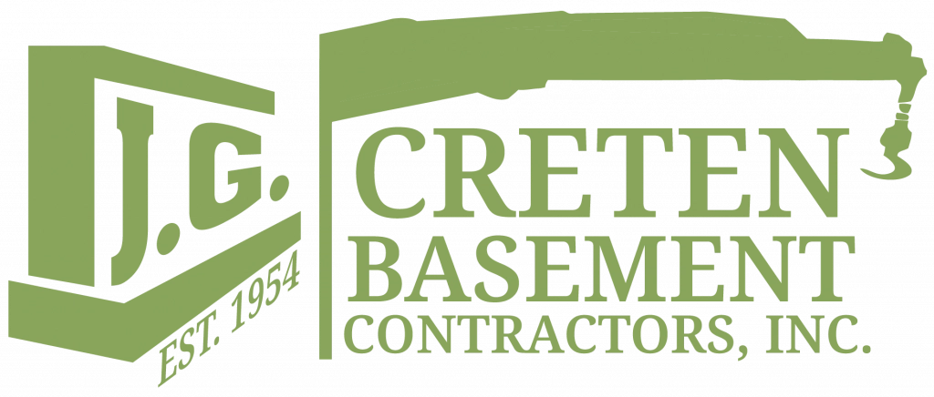 J G Creten Basement Contractor Logo