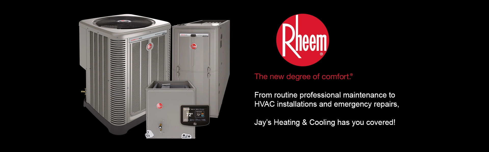 Jay's Heating and Cooling Logo