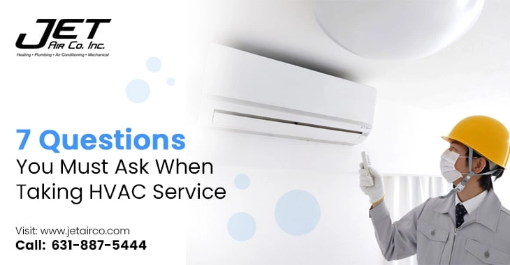 Jet Air Co - Best Ventilation, Plumbing, Heating & Air Conditioning HVAC Contractor Long Island, New York Logo