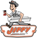 Jiffy Seamless Gutter Co. Logo