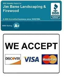 Jim Bame Landscaping & Firewood LLC Logo