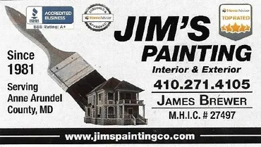 Jim's Painting Company Logo