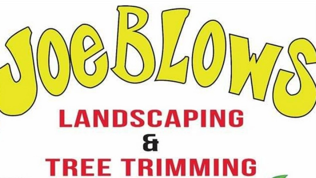 Joe blows landscaping & Tree trimming Logo