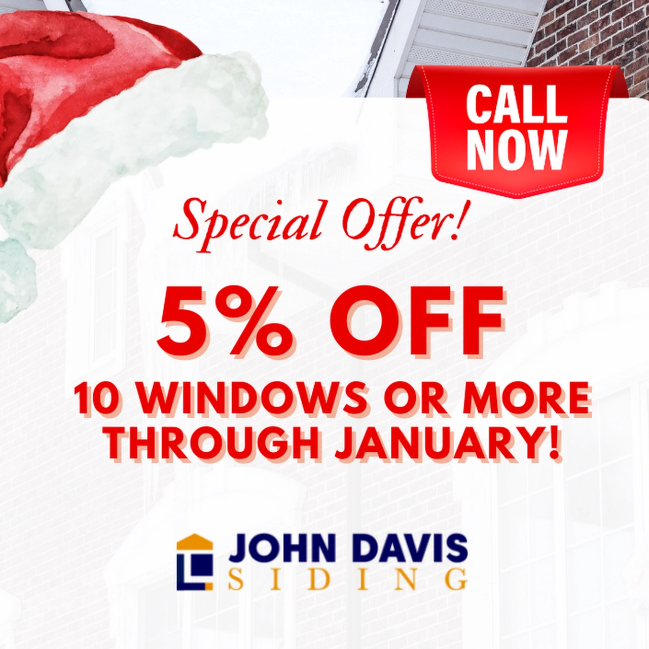 John Davis Siding and Windows Logo