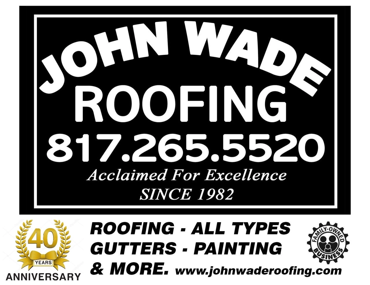John Wade Roofing Logo