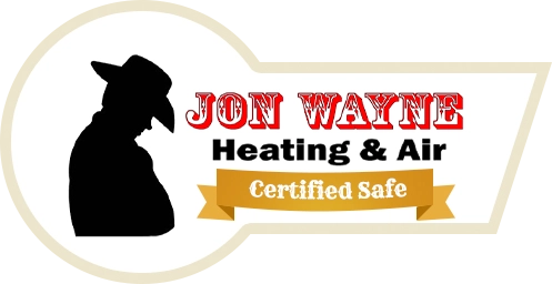 Jon Wayne Heating & Air Logo