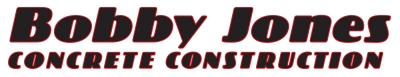 Jones Bobby & Son Concrete Logo