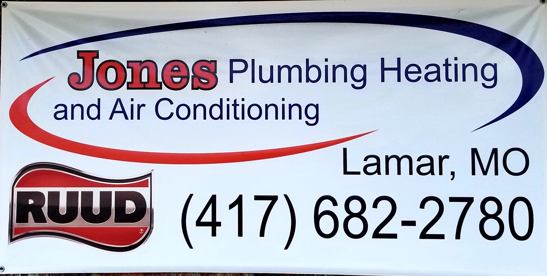 Jones Plumbing Heating & AC Logo