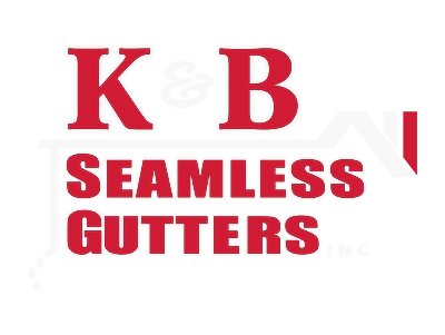 K & B Seamless Gutters Logo