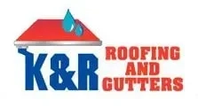 K & R Roofing & Gutters Logo