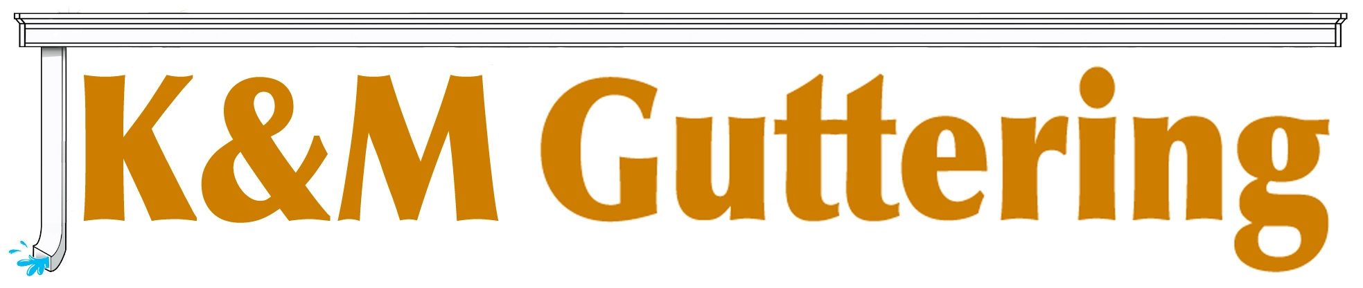 K&M Guttering Logo