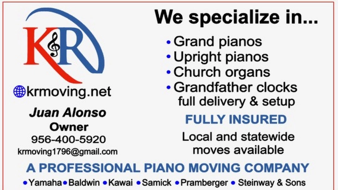 K&R LLC Piano And Organ Moving Service Logo