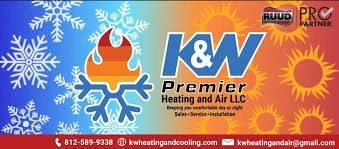 K&W Premier Heating and Air Logo