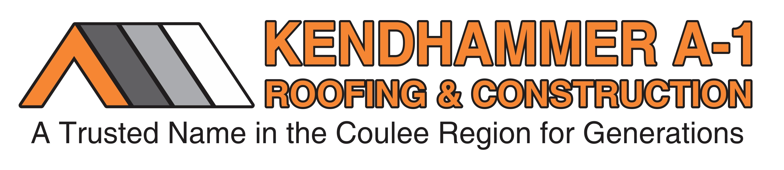 Kendhammer A-1 Roofing and Construction Logo