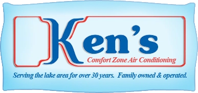 Ken's Comfort Zone Air Conditioning Logo