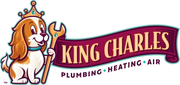 King Charles Plumbing & Air Conditioning Logo