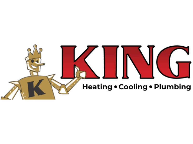 King Heating, Cooling & Plumbing Logo