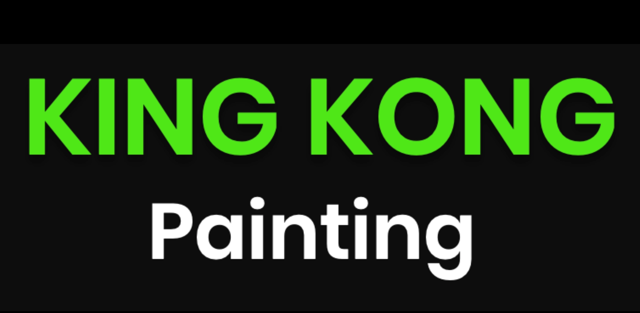 King Kong Painting Logo