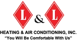 L & L Heating & Air Conditioning Logo