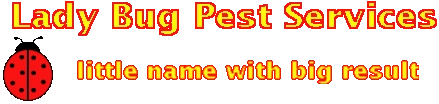 Lady Bug Pest Services Logo
