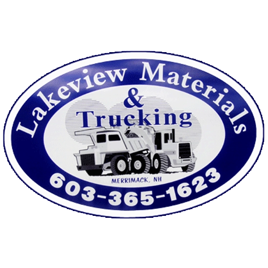 Lakeview Materials, and trucking LLC Logo