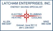 Latcham Enterprises Energy Saving Specialists Logo