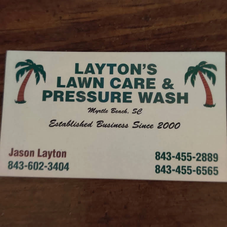 Layton's Lawn Care Logo