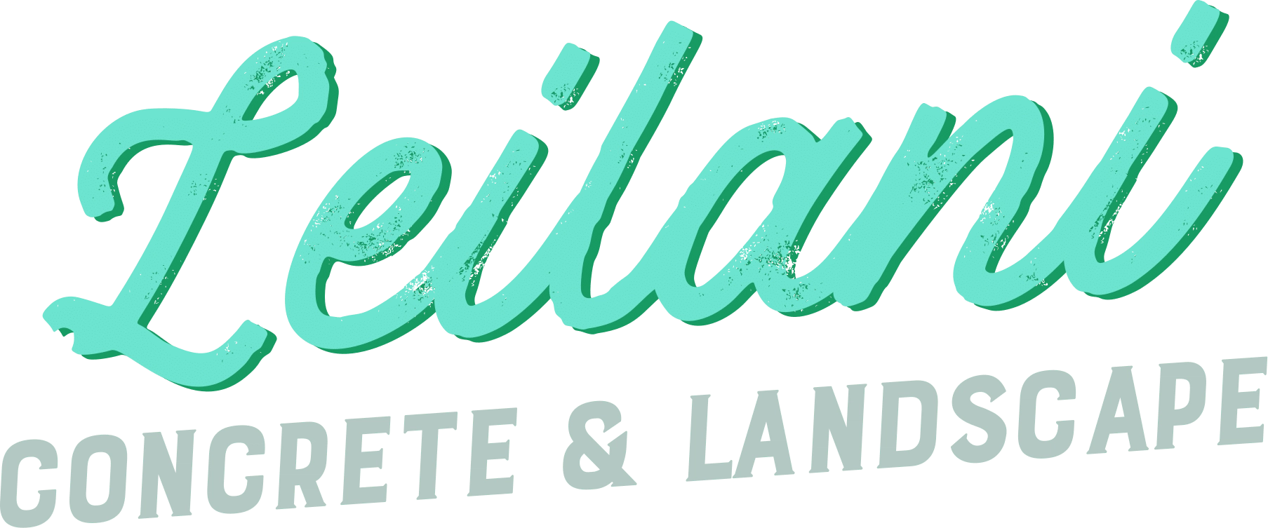 Leilani Concrete and Landscape Logo