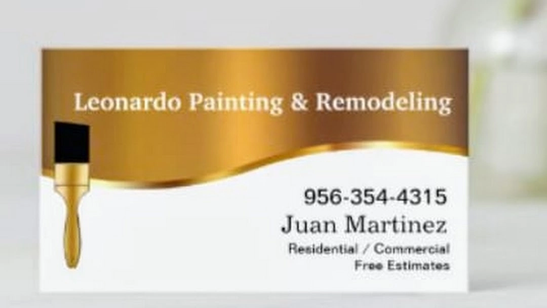 Leonardo's Professional Painting & Remodeling Logo