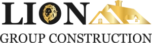 Lion Group Construction Logo