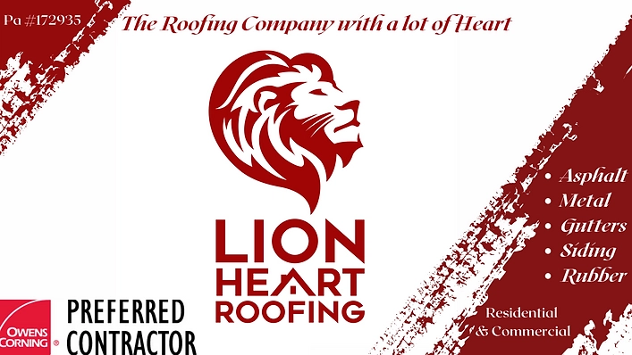 Lionheart Roofing LLC Logo