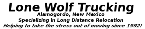 Lone Wolf Trucking Logo