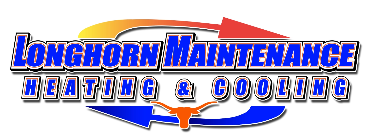 Longhorn Maintenance Heating and Cooling Logo